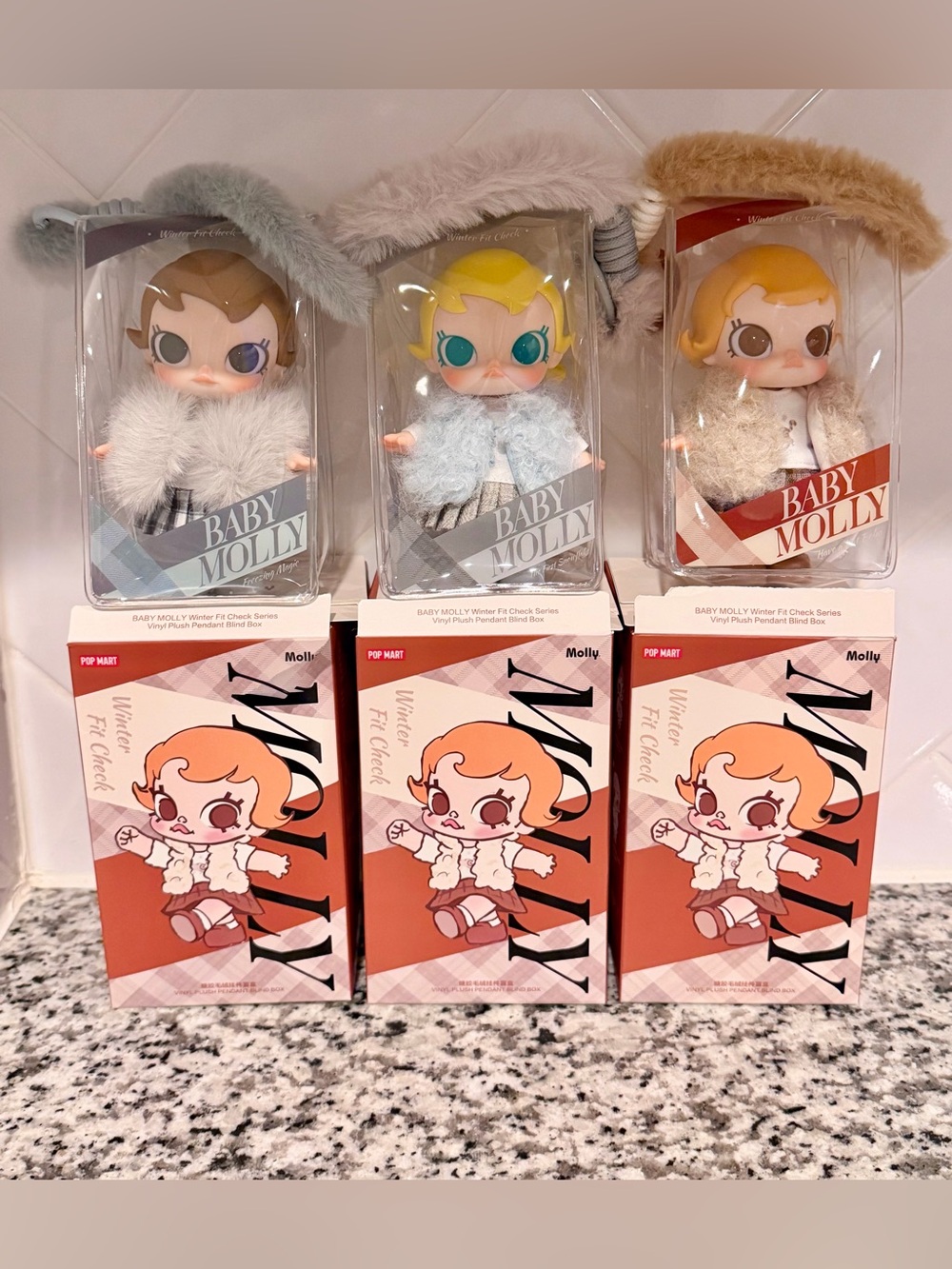 POP MART Baby Molly Winter Fit Check Series Blind Box